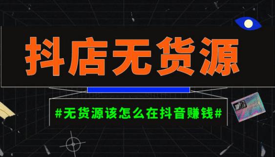 启哥抖店无货源店群陪跑计划，一个人在家就能做的副业，月入10000+-赛德副业库