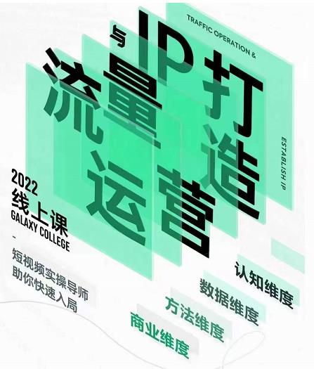 大蓝流量运营&个人ip打造课，短视频带货/爆款文案/流量运营/直播入门/镜头变现/流量商业-赛德副业库