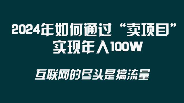 （8382期） 2024年如何通过“卖项目”实现年入100W-赛德副业库