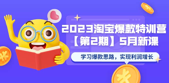 2023淘宝爆款特训营【第2期】5月新课 学习爆款思路，实现利润增长-赛德副业库