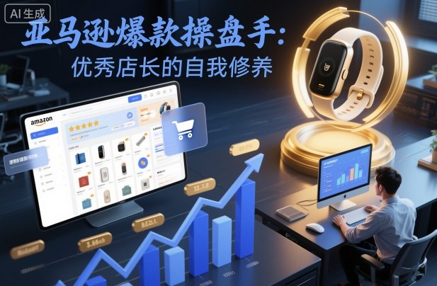 亚马逊爆款操盘手：优秀店长的自我修养-赛德副业库