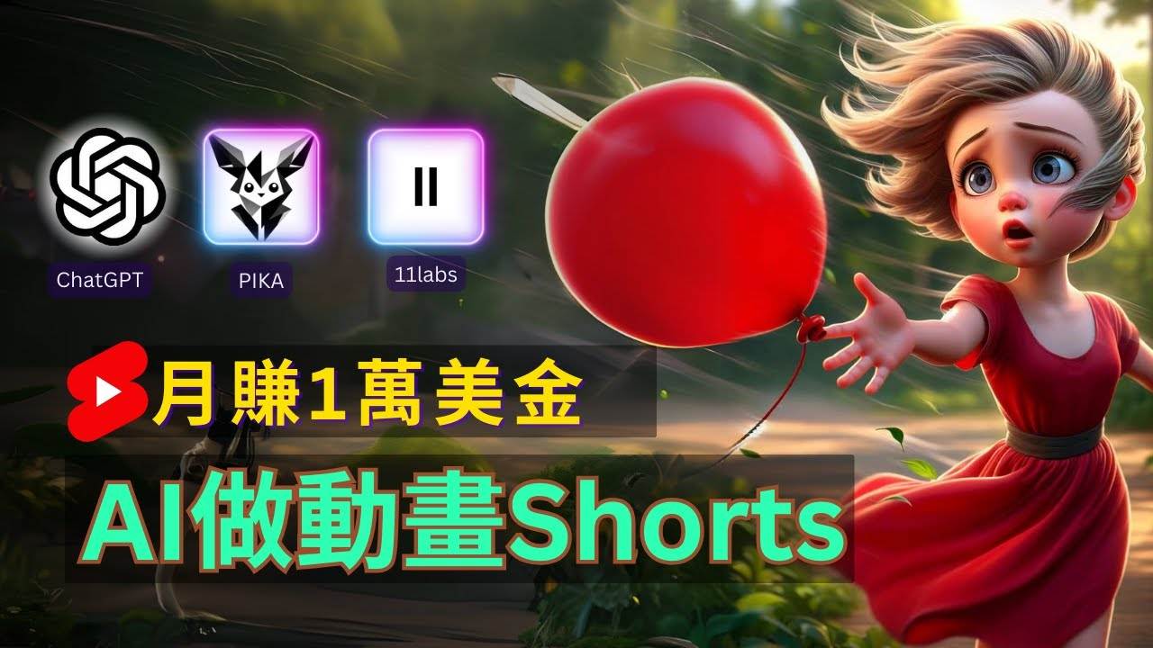 轻松制作皮克斯风格人生故事短视频,免费AI助你月入上万-赛德副业库