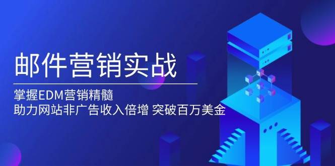 邮件营销实战,掌握EDM营销精髓,助力网站非广告收入倍增,突破百万美金-赛德副业库