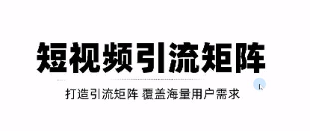 短视频引流矩阵打造,SEO+二剪裂变,效果超级好!【视频教程】