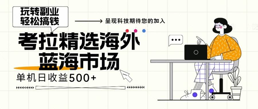 （13191期）海外全新空白市场，小白也可轻松上手，年底最后红利-赛德副业库
