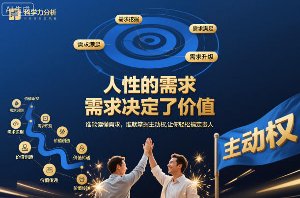 人性的需求,需求决定了价值,谁能读懂需求,谁就掌握主动权,让你轻松搞定贵人【文档】-赛德副业库