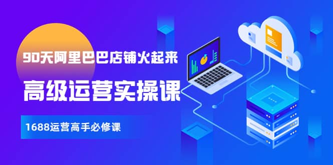 【90天阿里巴巴店铺火起来】高级运营实操课，1688运营高手必修课-赛德副业库