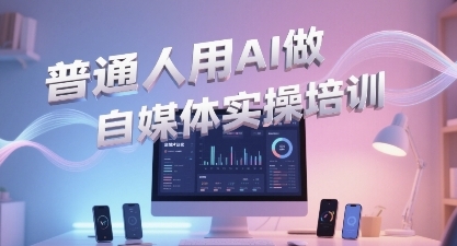 普通一个人用AI做自媒体，助你轻松开启AI自媒体创作之路-赛德副业库