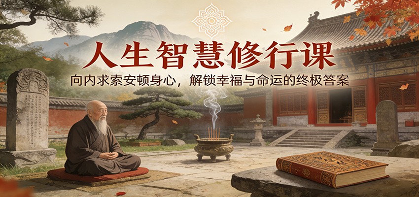 人生智慧修行课:向内求索安顿身心,解锁幸福与命运的终极答案-赛德副业库