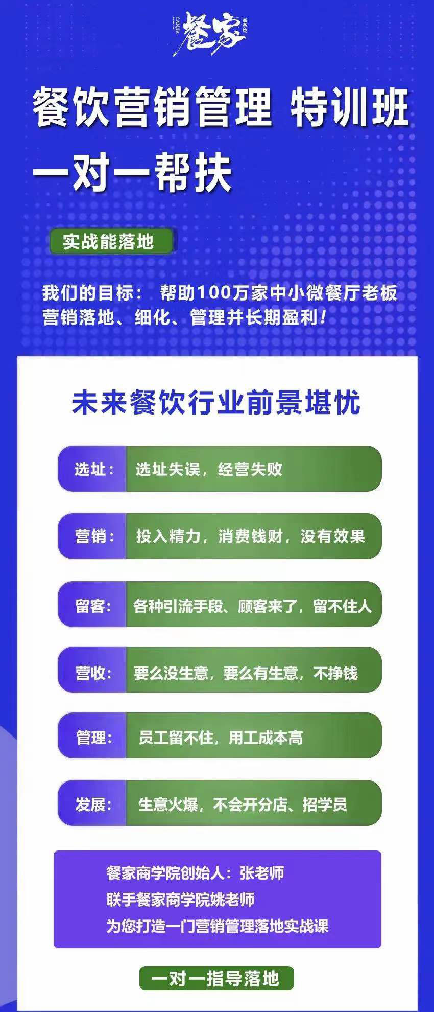 图片[1]-餐饮营销管理特训班：选址+营销+留客+营收+管理+发展-赛德副业库