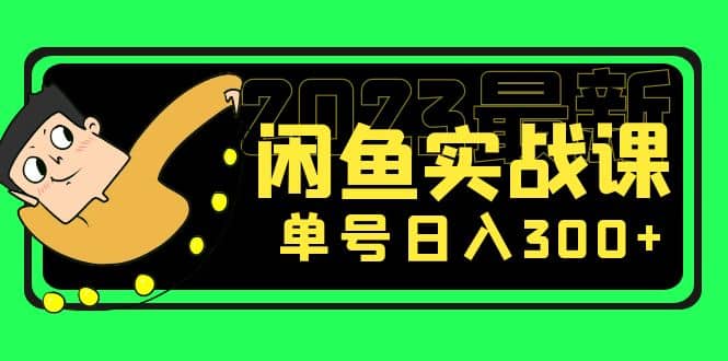 花599买的闲鱼项目：2023最新闲鱼实战课（7节课）-赛德副业库