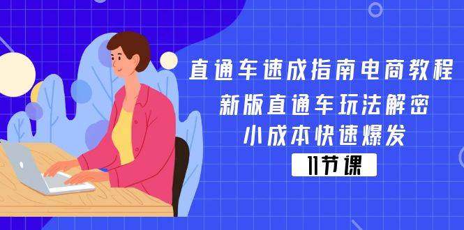 （11537期）直通车 速成指南电商教程：新版直通车玩法解密，小成本快速爆发（11节）-赛德副业库