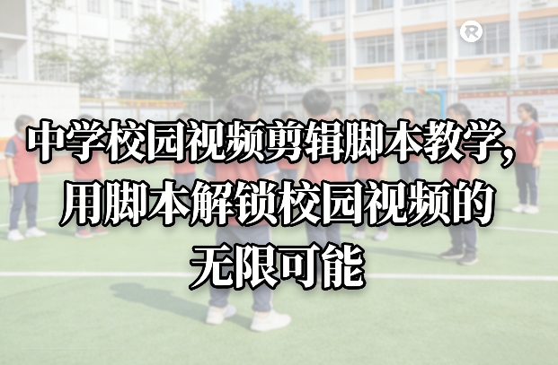 中学校园视频剪辑脚本教学，用脚本解锁校园视频的无限可能-赛德副业库