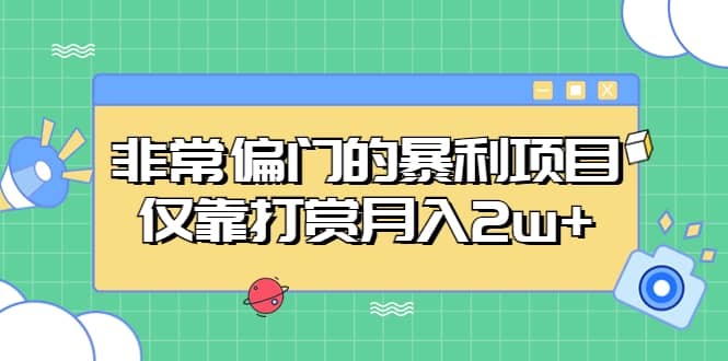 非常偏门的暴利项目-赛德副业库