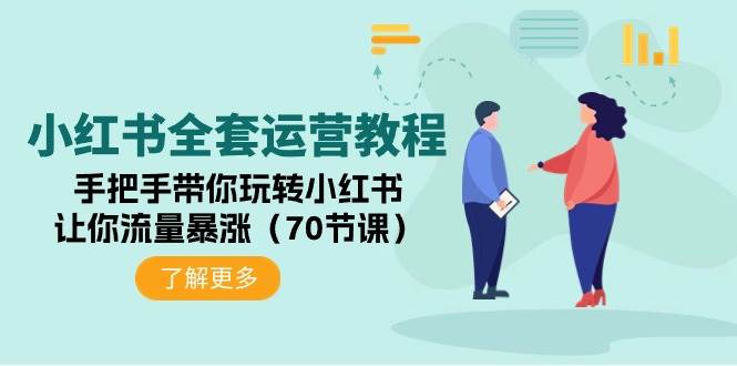 （9624期）小红书全套运营教程：手把手带你玩转小红书，让你流量暴涨（70节课）-赛德副业库