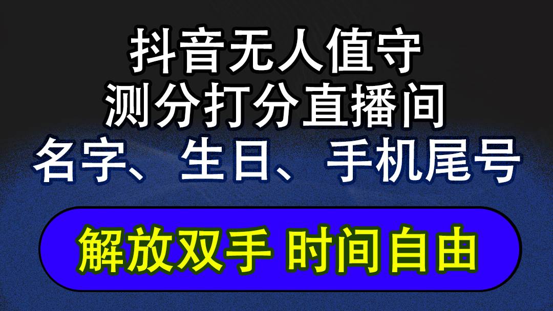 （12527期）抖音蓝海AI软件全自动实时互动无人直播非带货撸音浪，懒人主播福音，单…-赛德副业库