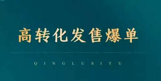 高转化发售爆单，引爆私域成交，打破运营全链-赛德副业库