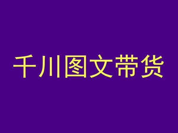 千川图文带货，测品+认知+实操+学员问题，抖音千川教程投放教程-赛德副业库