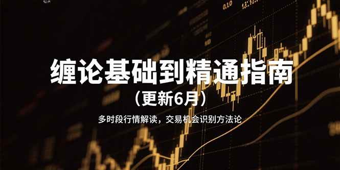 缠论基础到精通指南（更新6月）多时段行情解读，交易机会识别方法论-赛德副业库