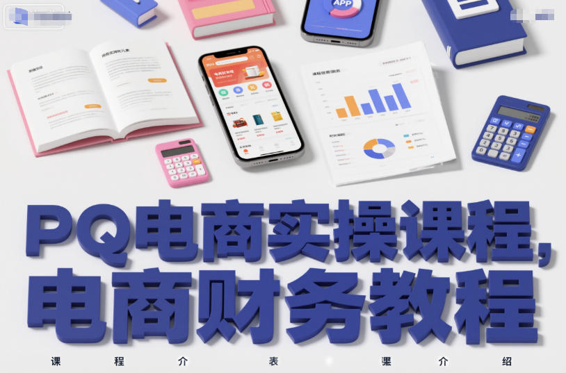 PQ电商实操课程，电商财务教程-赛德副业库