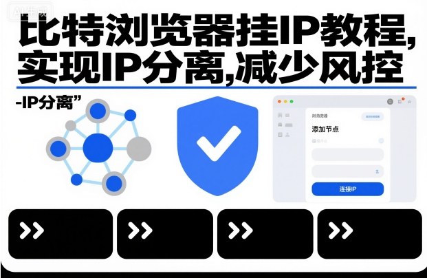 比特浏览器挂IP教程,实现IP分离,减少风控-赛德副业库