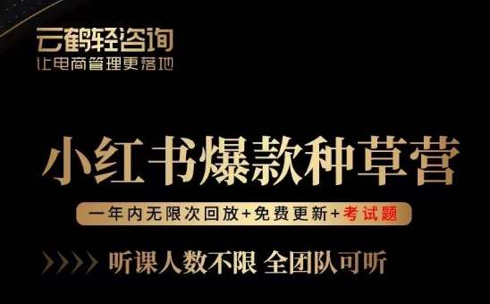 言若非-小红书爆款种草营，最值得入局的站外流量渠道！-赛德副业库