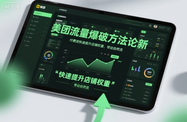 美团流量爆破方法论，付费流快速提升店铺权重，带动自然流-赛德副业库