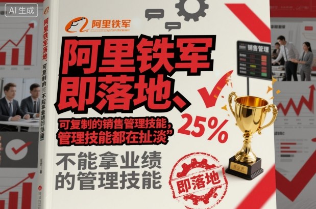 阿里铁军即落地、可复制的销售管理技能，不能拿业绩的管理技能都在扯淡-赛德副业库