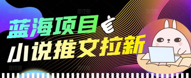 外面收费6880的小说推文拉新项目，个人工作室可批量做【详细教程】-赛德副业库