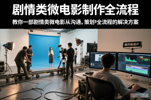 剧情类微电影制作全流程，教你一部剧情类微电影从沟通，策划到拍摄制作全流程的解决方案-赛德副业库