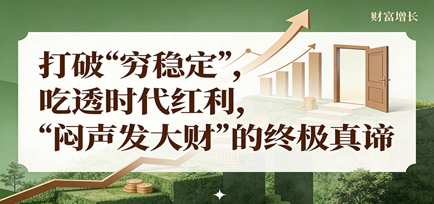 公众号付费文章《打破 “穷稳定”,吃透时代红利,“闷声发大财”的终极真谛》-赛德副业库