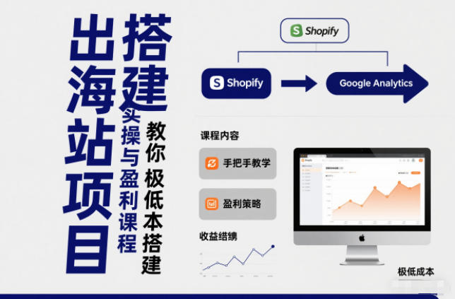 小淘出海站项目,搭建实操与盈利课程,手把手教你用极低成本搭建-赛德副业库