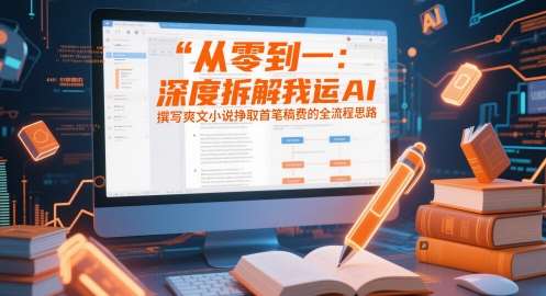 从零到一：深度拆解我运用AI撰写爽文小说挣取首笔稿费的全流程思路-赛德副业库