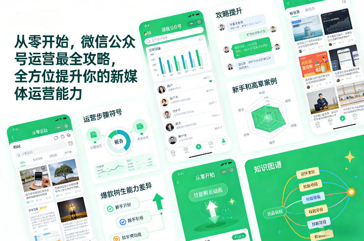 从零开始，微信公众号运营最全攻略，全方位提升你的新媒体运营能力-赛德副业库