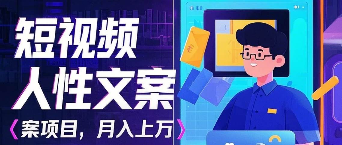 利用AI自动制作短视频人性文案项目：揭秘月入上万的精准流量变现秘籍-赛德副业库