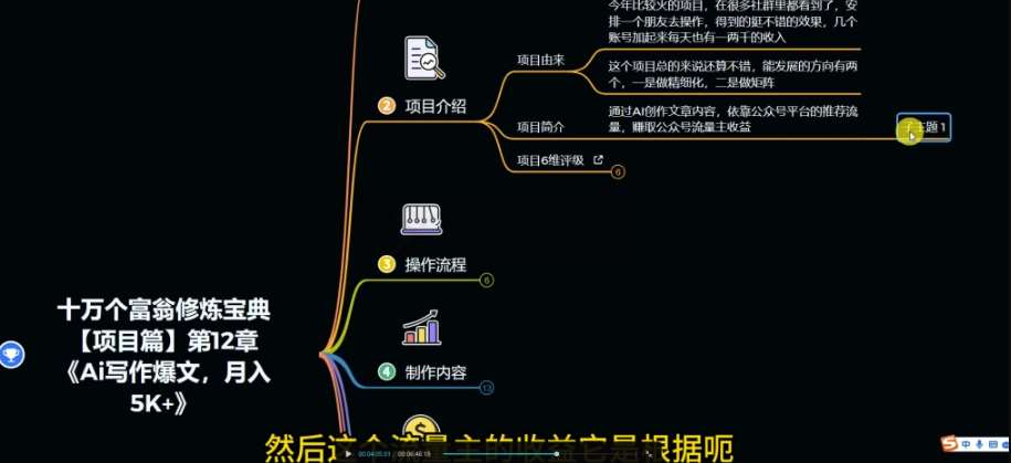 图片[3]-十万个富翁修炼宝典之12.AI写作爆文，月入5k+-赛德副业库