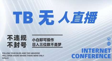 2025年淘宝无人直播带货10.0 全新技术,不违规,不封号,纯小白操作,日入几张【揭秘】-赛德副业库