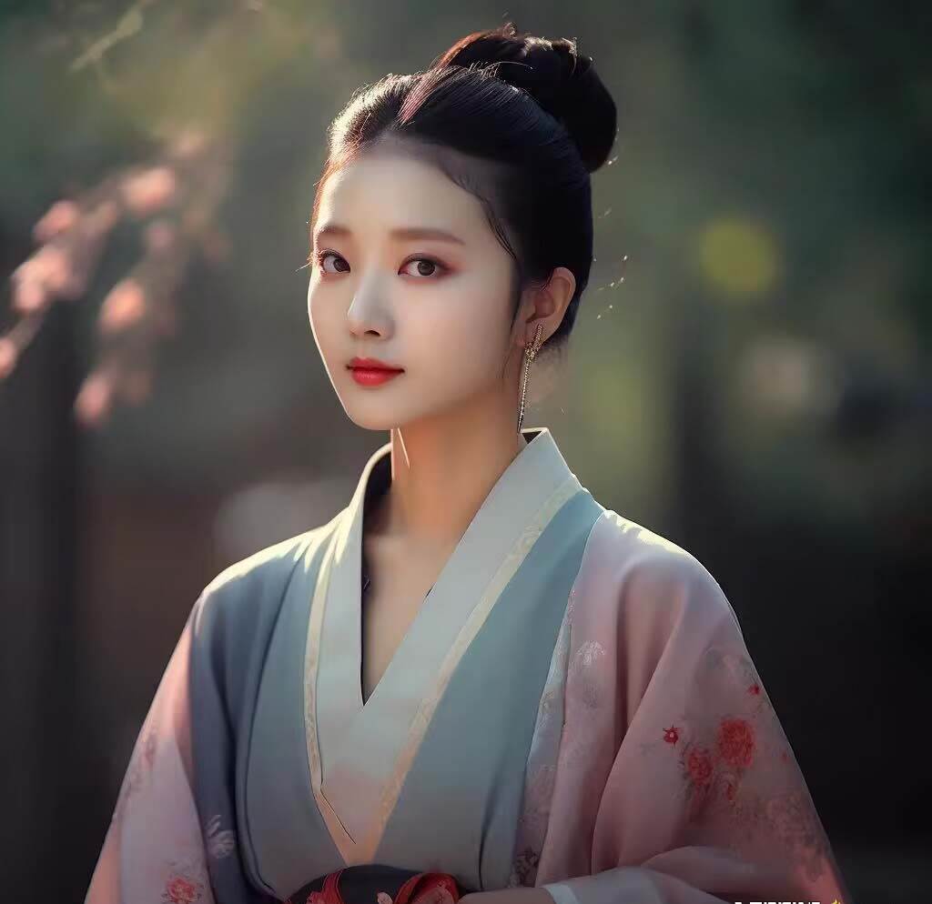 图片[4]-Midjourney关键词-AI生成中国风古装汉服美女人像提示关键词-赛德副业库