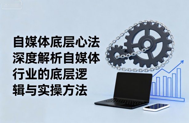 自媒体底层心法，深度解析自媒体行业的底层逻辑与实操方法-赛德副业库