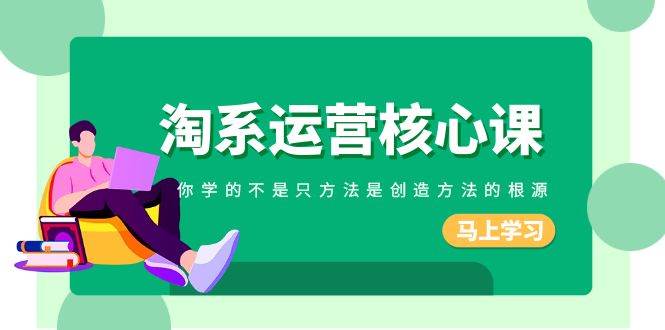 （8392期）淘系-运营核心课，你学的不是只方法是创造方法的根源（190节课）-赛德副业库