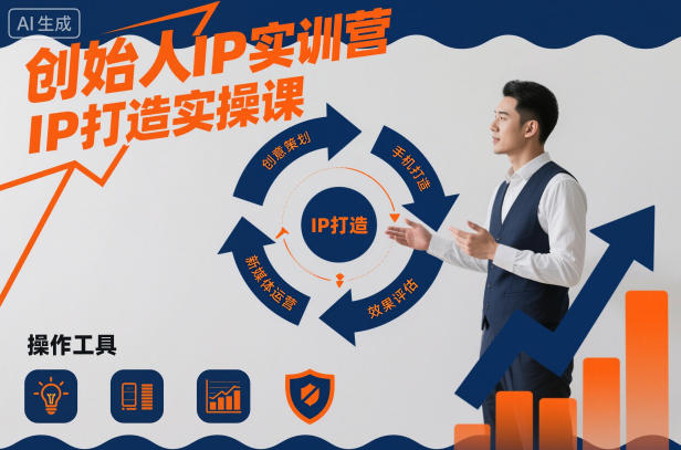 创始人IP实训营，IP打造实操课-赛德副业库