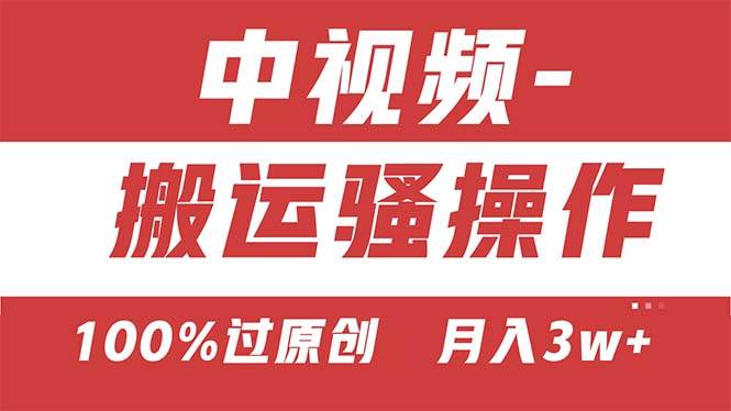 （11093期）【中视频新思路】双重去重100%过原创，无脑搬运一键多渠道发布，一人可…-赛德副业库
