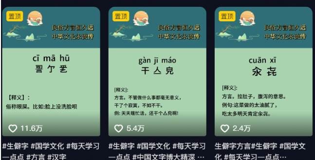 图片[3]-抖音小红书生僻字玩法，单条视频涨粉3000+，操作简单，手把手教你-赛德副业库