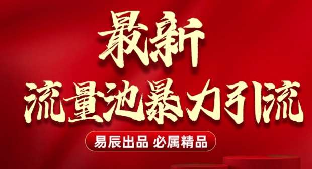最新“流量池”无门槛暴力引流(全网首发)日引500+-赛德副业库