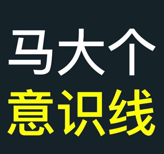 马大个意识线，一门改变人生意识的课程，讲解什么是能力线什么是意识线-赛德副业库
