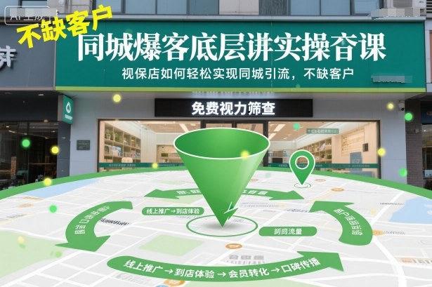 同城爆客底层实操课，视保店如何轻松实现同城引流，不缺客户！-赛德副业库