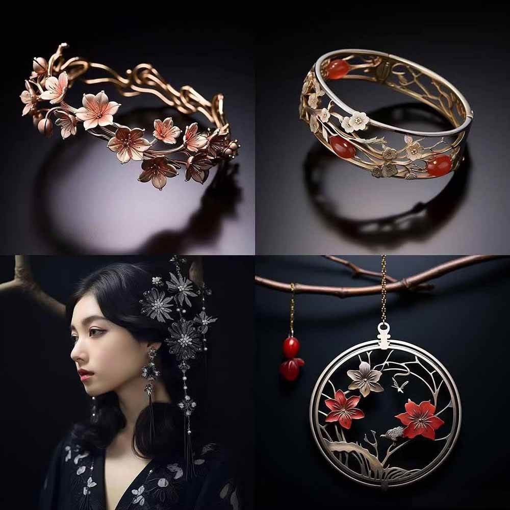 图片[6]-463个Midjourney珠宝摄影提示词：覆盖全品类珠宝，AI设计秒出专业效果-赛德副业库