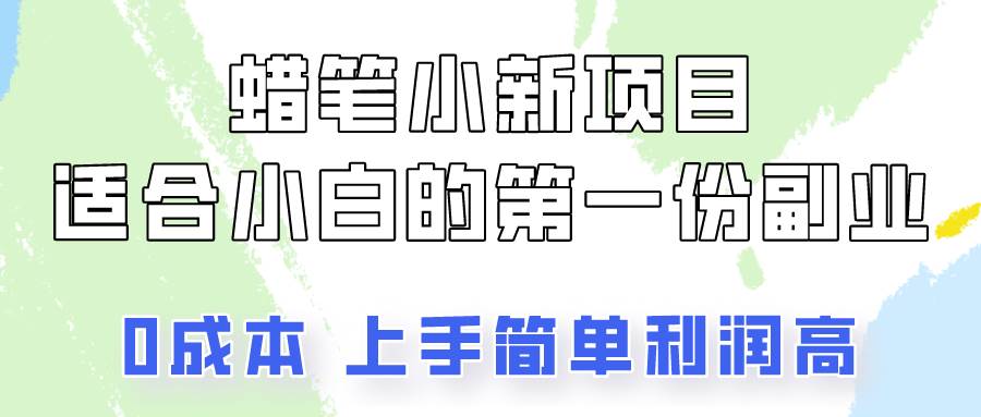 蜡笔小新项目拆解,0投入,0成本,小白一个月也能多赚3000+-赛德副业库
