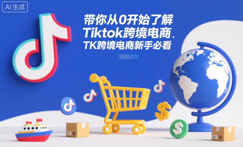 带你从0开始了解Tiktok跨境电商，TK跨境电商新手必看-赛德副业库