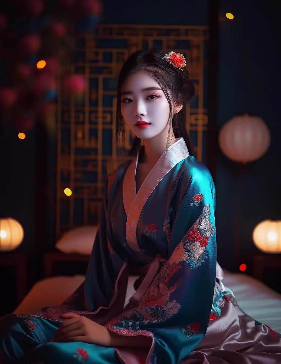 图片[6]-Midjourney关键词-AI生成中国风古装汉服美女人像提示关键词-赛德副业库